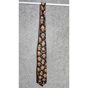 Vintage 1995 Ralph Marlin Hasbro Mr Potato Head Tie USA Made Pointed
